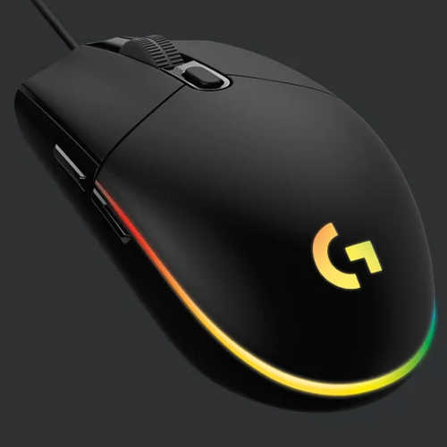 Logitech G203 Lightsync RGB Lighting Black Gaming Mouse